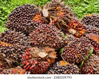 Oil palm fruit after harvest 260nw