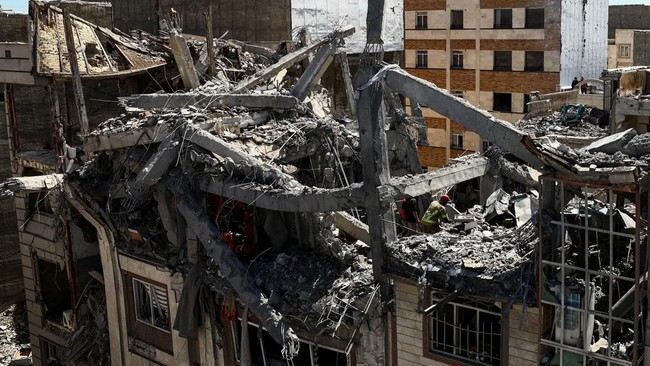 As israel kembali gempur teheran 1774614921711