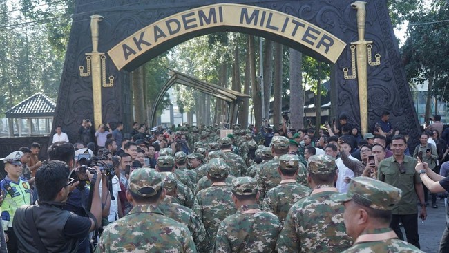 Kedatangan wakil kepala daerah di akmil 1740637940544