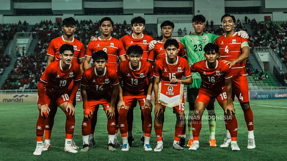 Timnas indonesia u 19 menjalani agenda piala aff u 19 di medan sumatera utara 1780356573386