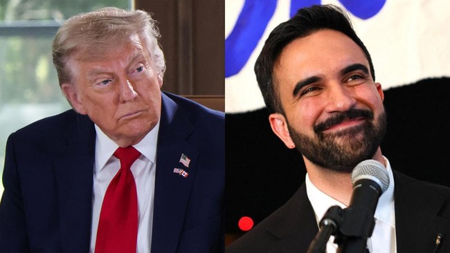 Donald trump dan zohran mamdani 1751287111004