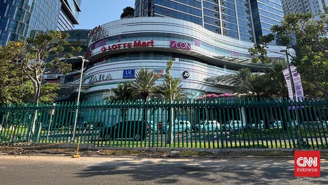 Viral sejumlah mal surabaya mendadak bangun pagar 1784287185067