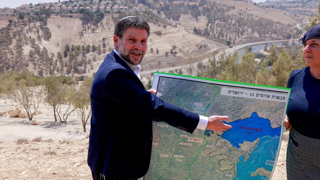 Menteri keuangan israel bezalel smotrich 1775892675592